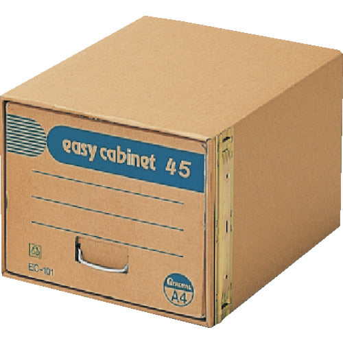 ゼネラル イージーキャビネット 45 A4 EC-101 1 個