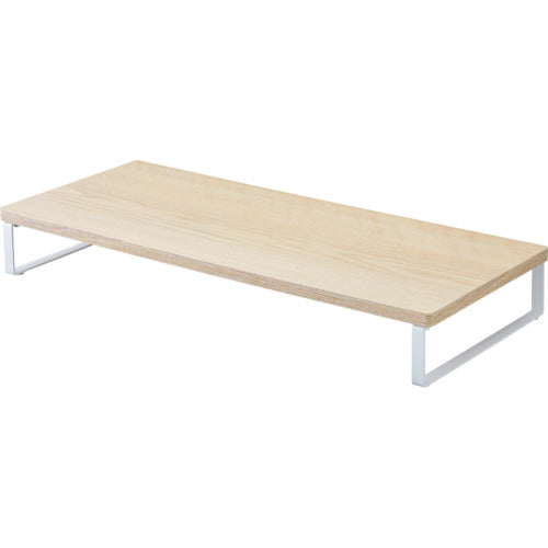 LIHIT MDF desk stand, standard, 590 x 250, low type, natural, A8001-35, 1 unit