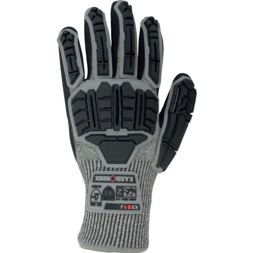 KARBONHEX 내절창성 내충격성 장갑 KX-91J XL KX-91J-XL 1 쌍