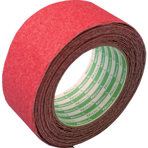 日東エルマテ ノンスリップテープ 50mm×5m レッド LS-50R 1 巻