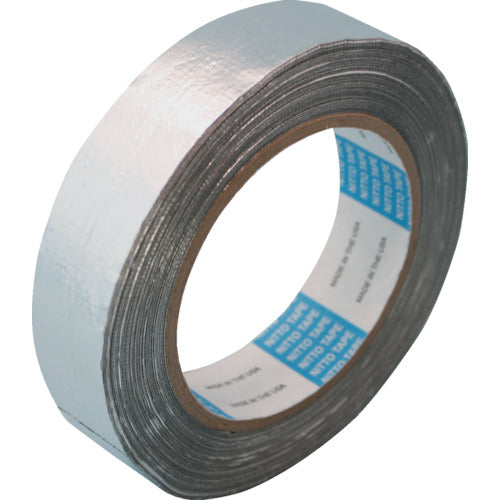 Nitto Denko America Heat-Resistant Aluminum Glass Cloth Tape P100 25.4mm x 33m P100X1 1 roll