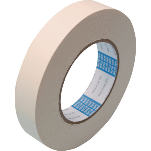 Nitto Denko America High heat resistant crepe paper masking tape P-703 24mm x 55m P703X24 1 roll