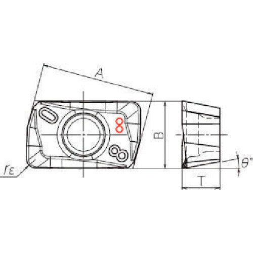 ダイジェット QMマックス用チップ JC8118 ZPMT100304ZER-PL 10 個