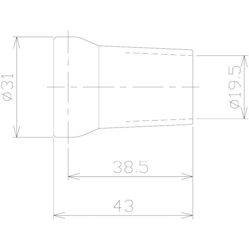 NIKKI Coolant System 3/4 Nozzle 3/4Φ (2 pieces) 86062(2) 1 bag