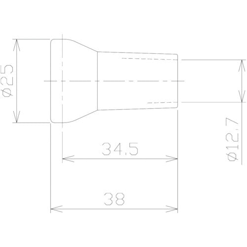 NIKKI クーラントシステム1/2 ノズル灰色 1/2Φ (2個入) 84043G(2) 1 袋