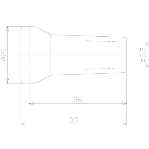 NIKKI クーラントシステム3/8 ノズル灰色 3/8Φ (2個入) 83033G(2) 1 袋