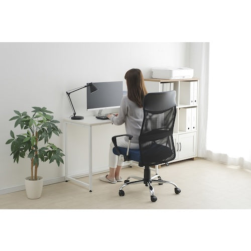 IRIS 517667 メッシュバックチェア ハイバック OFCーMBH−N ネイビー OFC-MBH-N 1 台