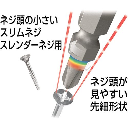 VESSEL 슬렌더 비트 5개 세트 No. BW-181(+2×110) BW181 1 S