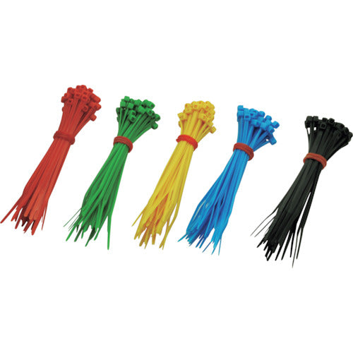 Astro Products 200PC Color Cable Tie Set 100mm (200 pieces) 2005000003592 1 bag