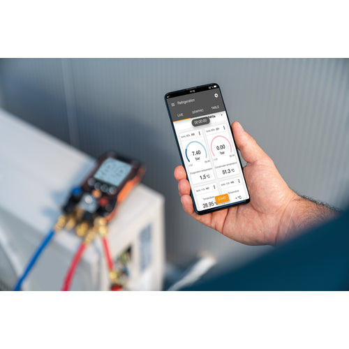 TESTO Digital Manifold Testo 550s Basic Set 0564 5501 55 1 S