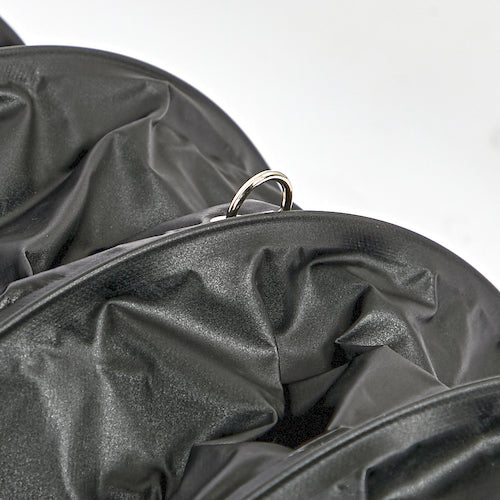 TRUSCO デザインフレキシブルダクト 片側レデューサー付き Φ320X5m ブラック TDFD-320RS-BK 1 本