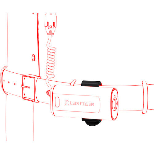 LEDLENSER Belt Clip Type A (for P/H Series) 502253 1 pc