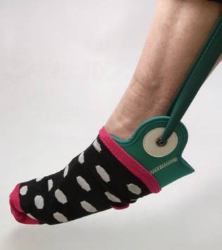 日進ゴム自力で履けルンです