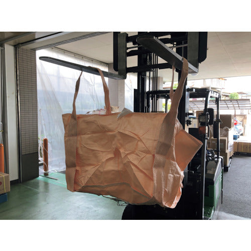 Yutakamake Flexcon Bag with discharge port 865mm x 865mm x height 700mm 500kg W-621 1 piece