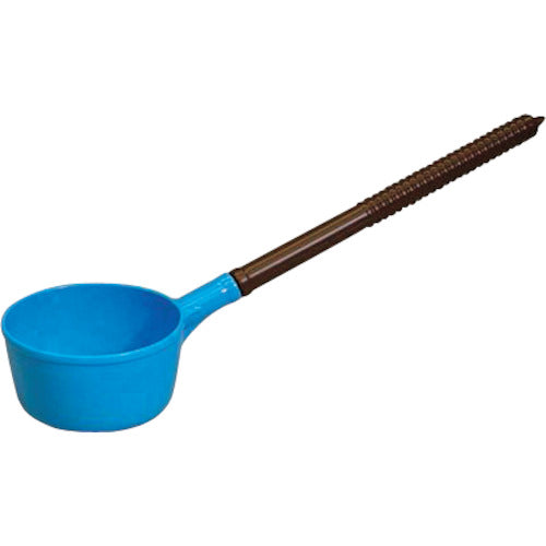 YAZAKI 水ビシャク 柄付 WL−12 ブルー WL12B 1 個