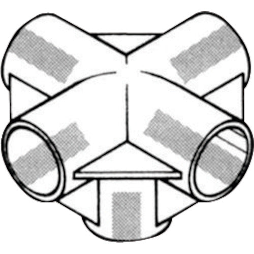 야자키 플라스틱 조인트 J-15A S 블랙 프레임/파이프 연결용 이렉터 Φ28용 J15ASBL