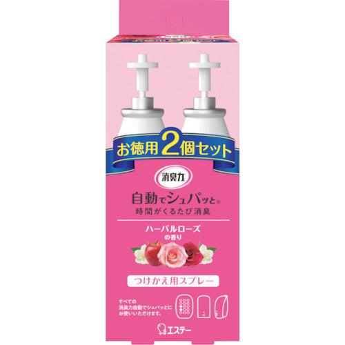 에스테이 탈취력 자동으로 슈퍼와 붙여 바꾸어 2개 세트 하발 로즈의 향기 ST12680 1개