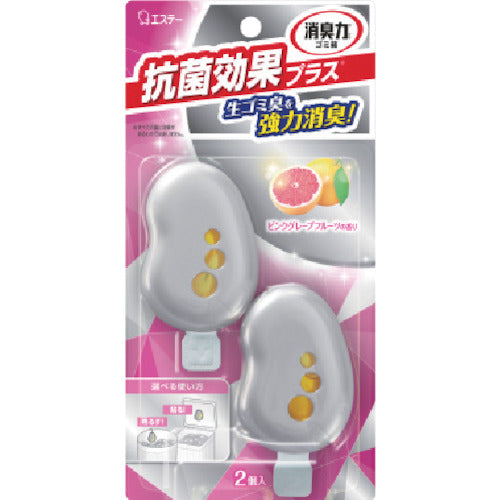 에스테이 쓰레기통 탈취력 항균 효과 플러스 핑크 자몽 향기 ST12888 1 개