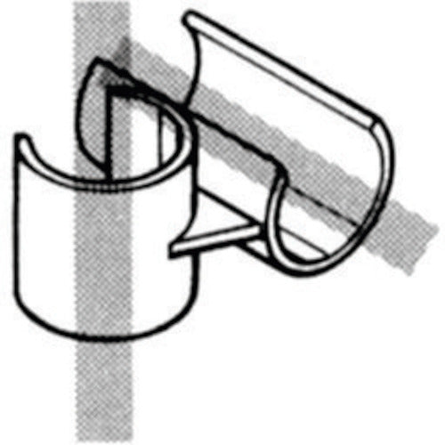 YAZAKI Plastic Joint J-13A S Ivory Cross Erector Φ28 J13ASIVO 1 pc