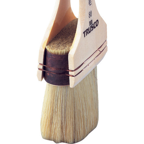 TRUSCO Professional Steel Bridge White Flat Brush No. 35 TPB-114 1 piece