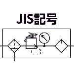 TRUSCO filter regulator, diameter Rc1/4, maximum flow rate 0.5, TP-3R21FGB-8, 1 piece
