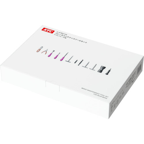 KTC Brake Maintenance Tool Set (for Drum Brakes) ATBX12A 1 S