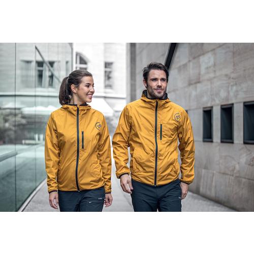 UVEX 컬렉션 26 남성 레인 재킷 M 8858310 1 착용