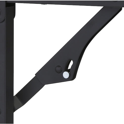 TRUSCO 折りたたみ会議テーブル 1200X450XH700 棚板なし ナチュラル TST-1245-C 1 台