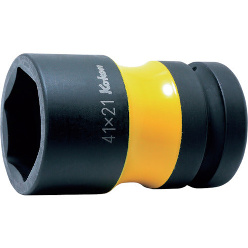 Ko-ken 휠 너트용 콤비 소켓 삽입각 19.0mm 대변 38×20mm PW6P-38X20 1개