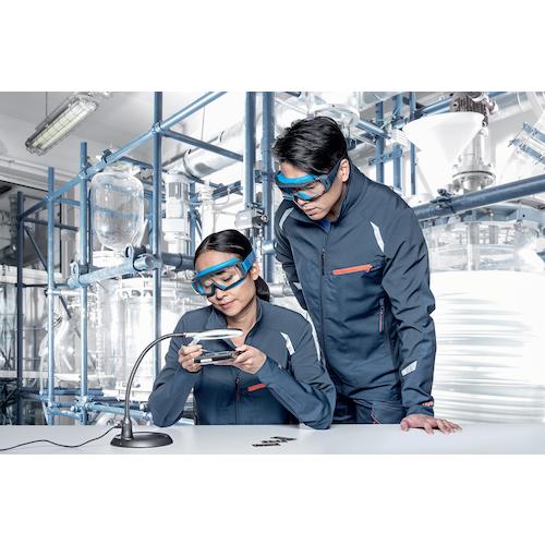 UVEX 一眼型保護メガネ スーパーOTG ガードCB ヘッドバンドタイプ 9142104 1 個