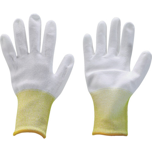 TRUSCO 내절창 우레탄 등받이 장갑 내절창 레벨 2 M사이즈 TCRGU2-M 1 쌍