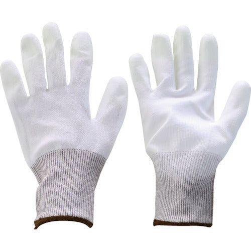 TRUSCO 내절창 우레탄 등받이 장갑 내절창 레벨 2 L사이즈 TCRGU2-L 1 쌍