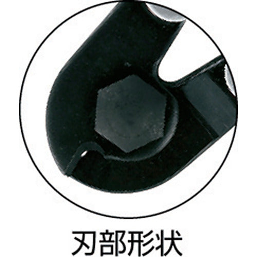 TRUSCO 와이어 커터 알루미늄 핸들 타입 TWC-8A 1 丁