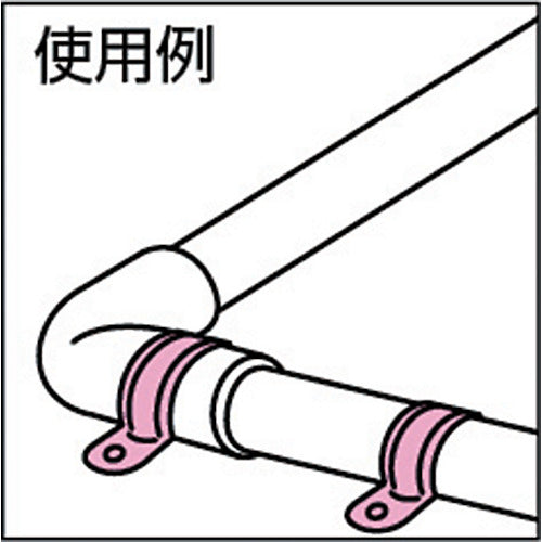 TRUSCO サドルバンド(スチール製)25 10個入 TSSB2510P 1 袋