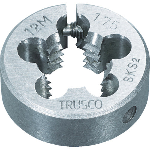 TRUSCO 원형 다이스 미세 63 직경 M30X2.0(SKS) T63D-30X2.0 1개