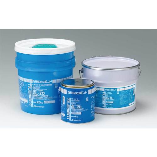 TILEMENT 【매진 폐번】 TILEMENT 타일용 접착제 GL-20 20kg 30100202 1캔