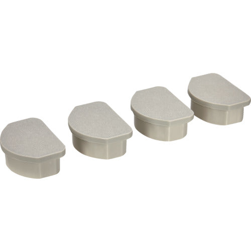 TRUSCO Plastic Shelf Corner Cap Set, 4 Pieces, TPT-CK 1 S