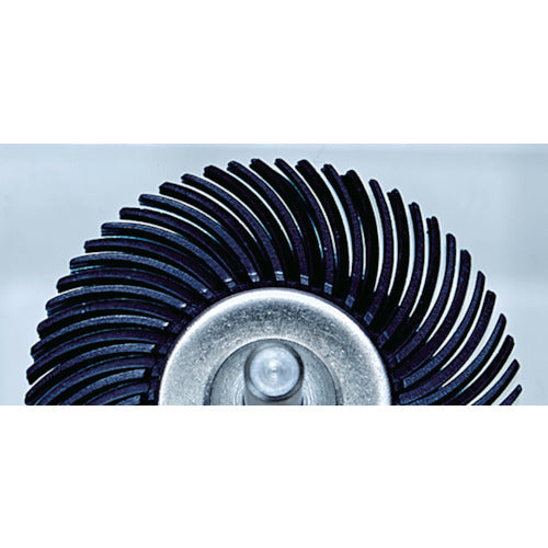 TRUSCO Radial Brush Disc (Wheel Type) Φ50.8 #120 Blue TBRM50.8X120 5 pcs