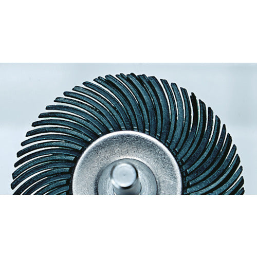 TRUSCO Radial Brush Disc (Wheel Type) Φ50.8 #80 Green TBRM50.8X80 5 pcs