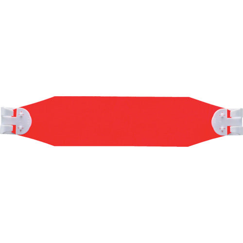 TRUSCO 헬멧 밴드 폭 90MM 양면 사양 스카이 블루/형광 적색 HBG90-BR 1개