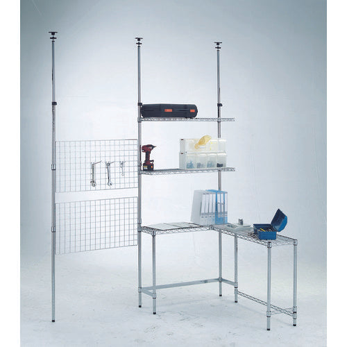 TRUSCO Stainless Steel Mesh Rack Telescopic Support H1978-2478 SES-2000AJ 1 Piece