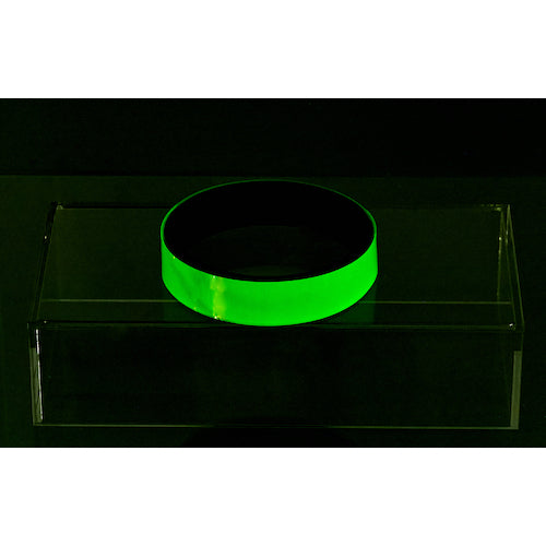 TRUSCO High Brightness Luminous Fluorescent Tape 12mm x 1m TNBK-1201 1 Roll