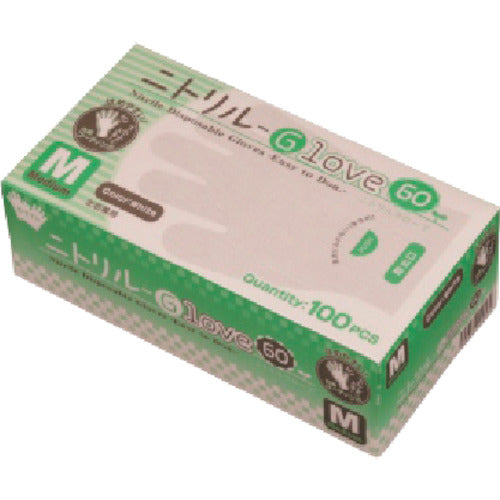 에프 피코 【매진 폐번】 니트릴 GLOVE 60 코트 화이트 M (100 매입) VS11 1 상자