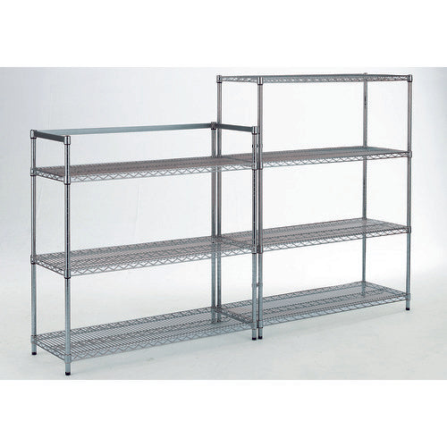 TRUSCO Stainless Steel Mesh Rack Post Connecting Fittings SUS304 SES-R 1 S