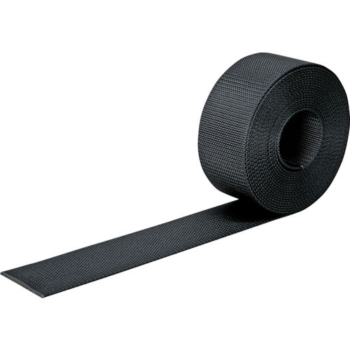 TRUSCO Nylon Flat Belt 2.0t x 50mm x 10m Black TNB5010-BK 1 Roll