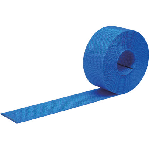 TRUSCO Nylon Flat Belt 2.0t x 50mm x 10m Blue TNB5010-B 1 Roll