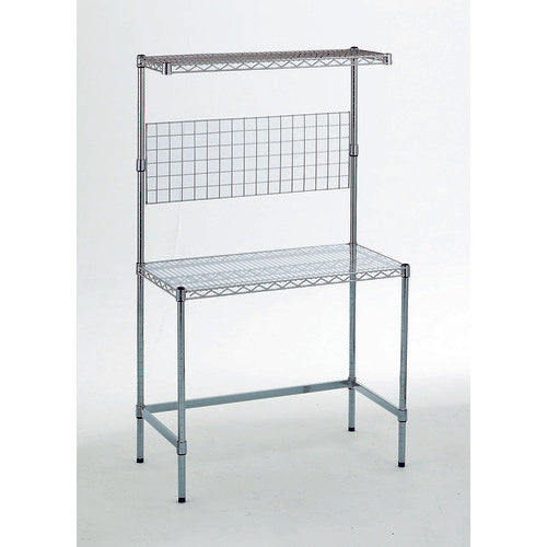 TRUSCCO 스틸 메쉬 랙용 3방향 후크 바 905X305 MFB-33S 1개