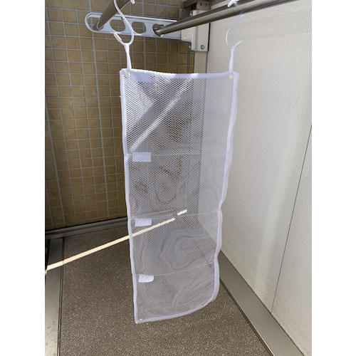 TRUSCO 洗濯ネット小部屋4つタイプ Mサイズ 粗目 LNRM 1 枚