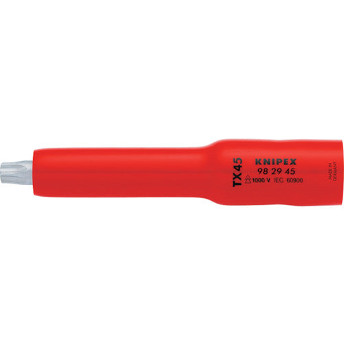 KNIPEX 1000V 절연 소켓 T×45 9829-45 1개