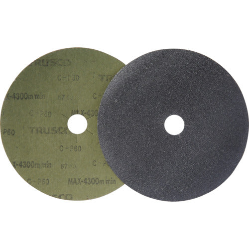 TRUSCO Disc Paper Type 7 Φ180X22.2 #60 (10 sheets) TG7-60 1 box